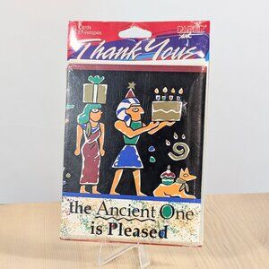 Pack of 8 Thank You cards 1990s
